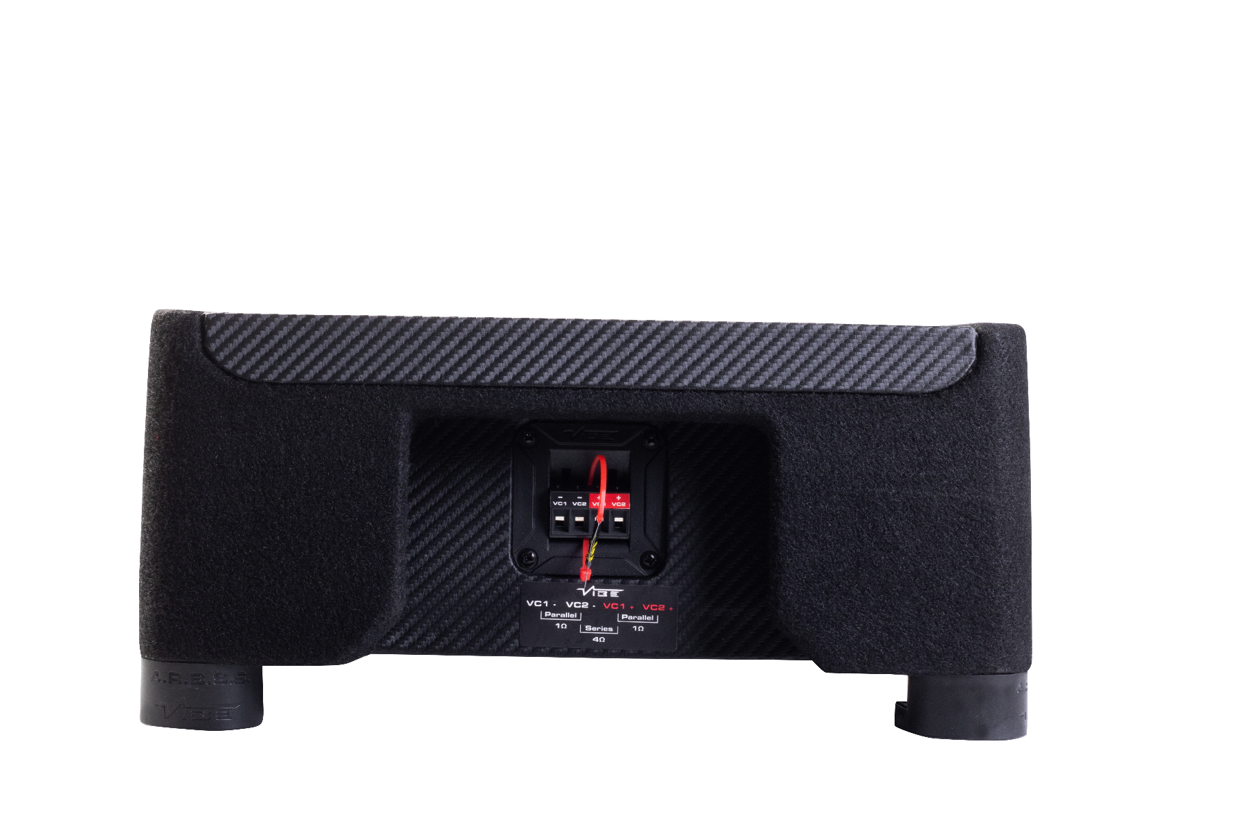 Vibe BA10SQ-V4 BlackAir 10 inch SQ 900 Watt Passive Subwoofer Enclosure