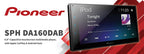 Pioneer SPH-DA160DAB + CAR-WAA 6.8” Wireless Android Auto Bundle Android Auto DAB Bluetooth