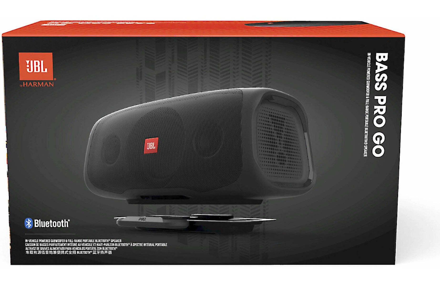 JBL BASSPRO GO In-vehicle Powered Subwoofer & Full-range Portable Bluetooth Speaker
