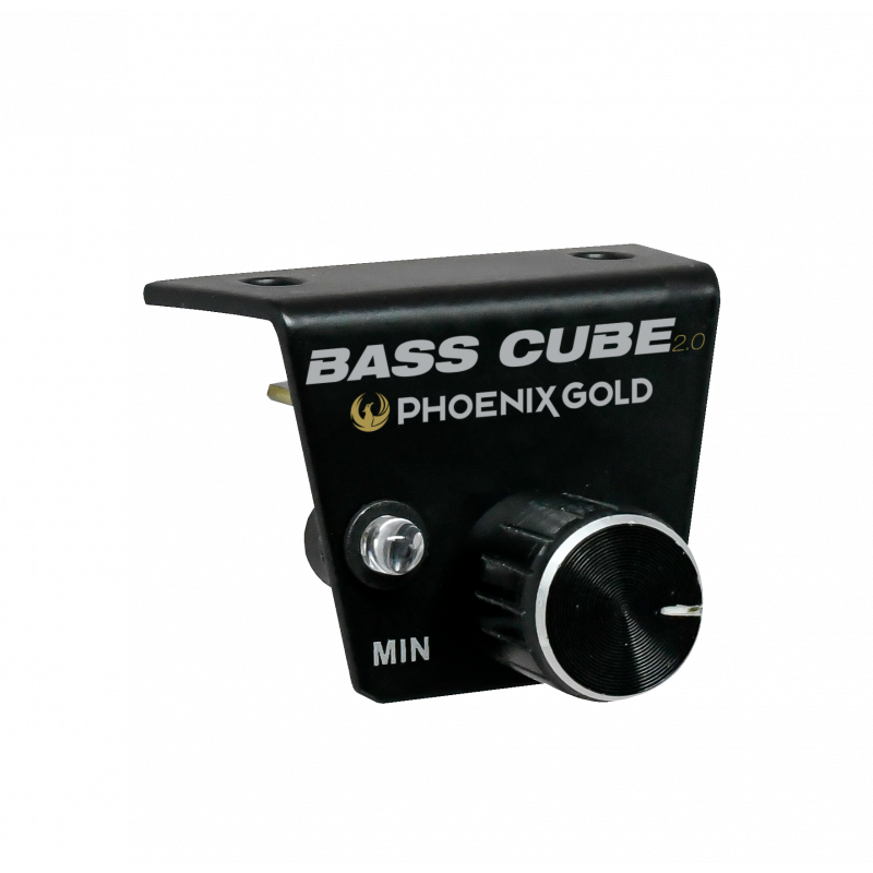 Phoenix Gold BASS CUBE 2.0 Digital Bass Restoration Parametric Bass Equalization Constant Usable Bass Enhancement Controller