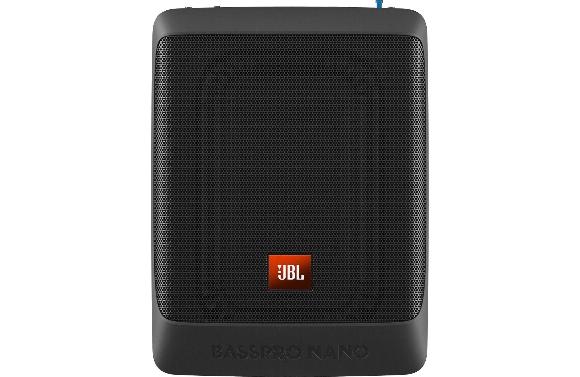 JBL BassPro Nano 200 Watt Ultra-Compact Under Seat Powered Subwoofer System W/ Wiring Kit