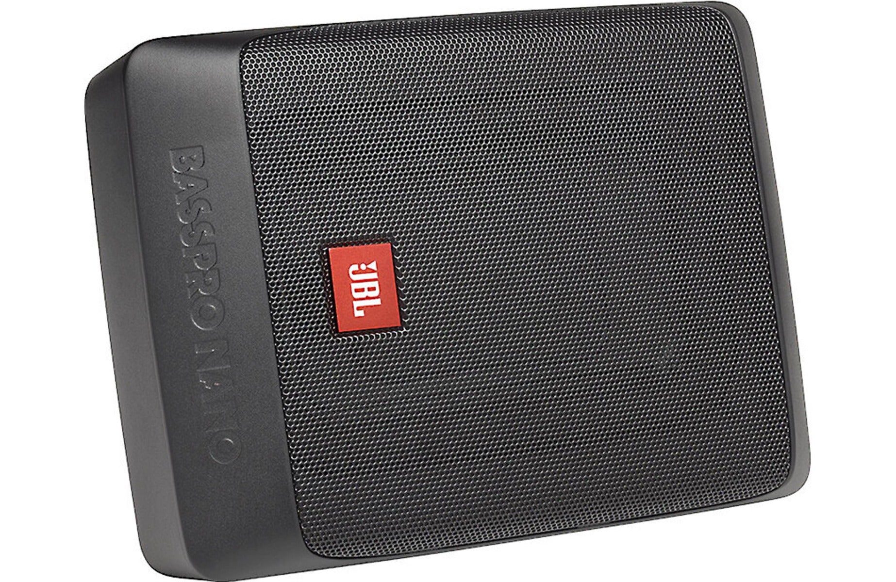 JBL BassPro Nano 200 Watt Ultra-Compact Under Seat Powered Subwoofer System W/ Wiring Kit