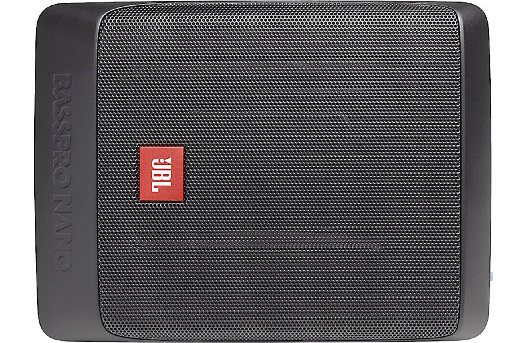 JBL BassPro Nano 200 Watt Ultra-Compact Under Seat Powered Subwoofer System W/ Wiring Kit