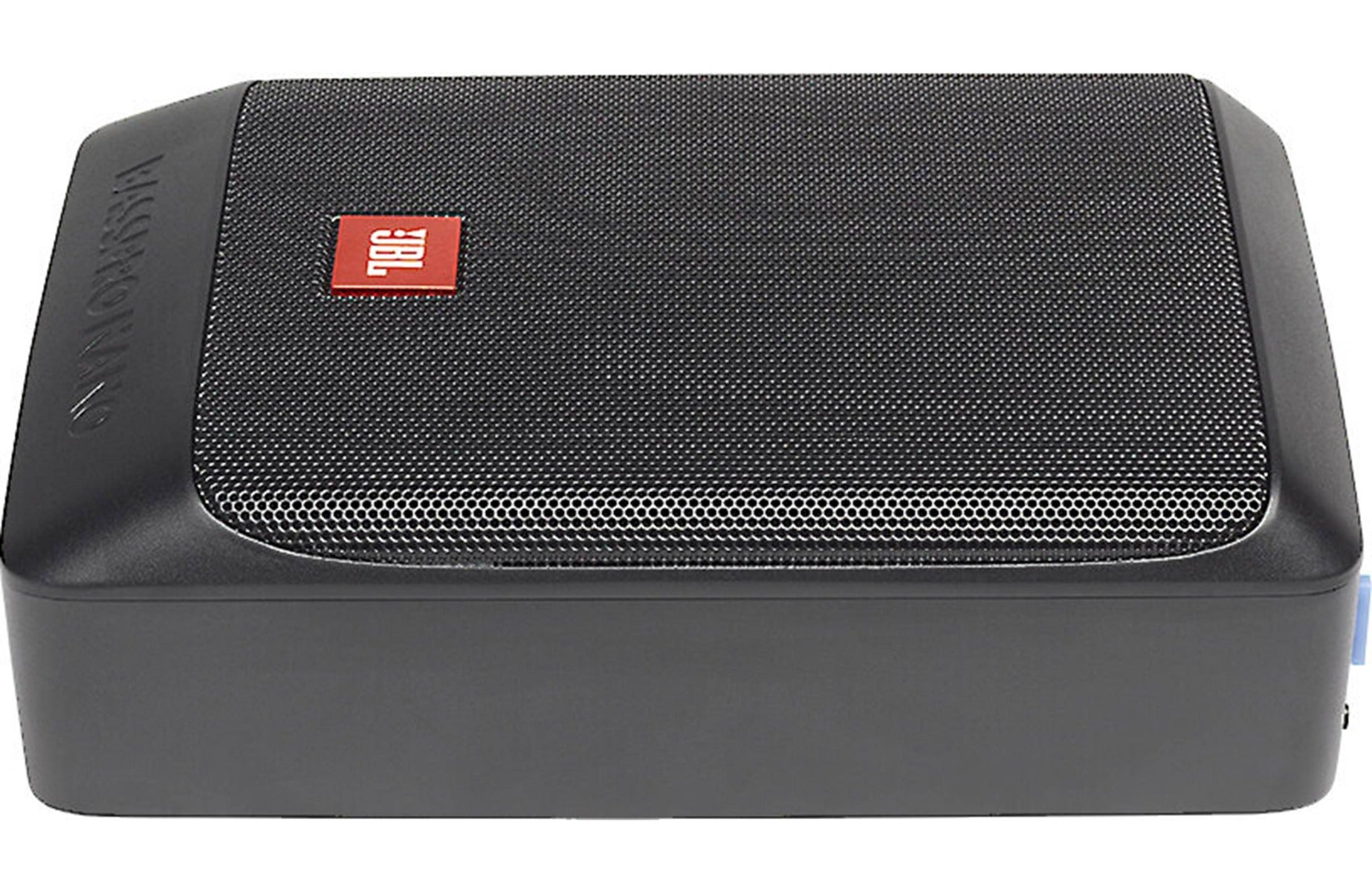 JBL BassPro Nano 200 Watt Ultra-Compact Under Seat Powered Subwoofer System W/ Wiring Kit