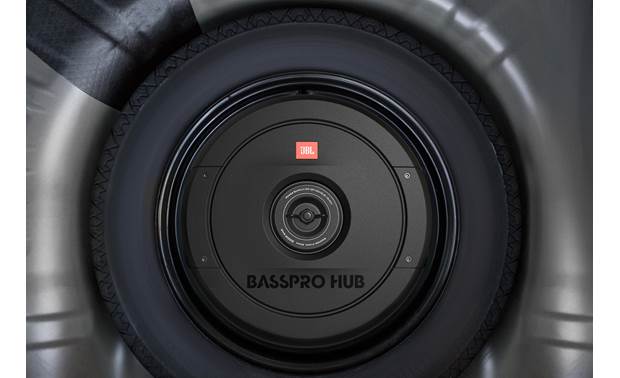 JBL BassPro Hub  Universal Powered Spare Tyre Well 11" Subwoofer w/ Built-in 300W Amplifier