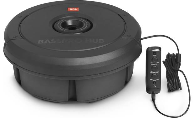 JBL BassPro Hub  Universal Powered Spare Tyre Well 11" Subwoofer w/ Built-in 300W Amplifier