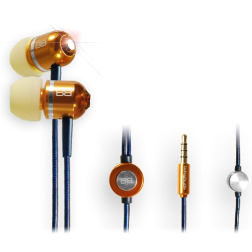 BassBuds BBFC-RHYTHM Classic Crystaltronics In-Ear Earphones