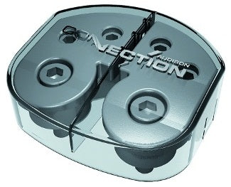 Connection by Audison BCA14 Competition Grade Capacitor Connector 2 Gauge In 2 Gauge Out
