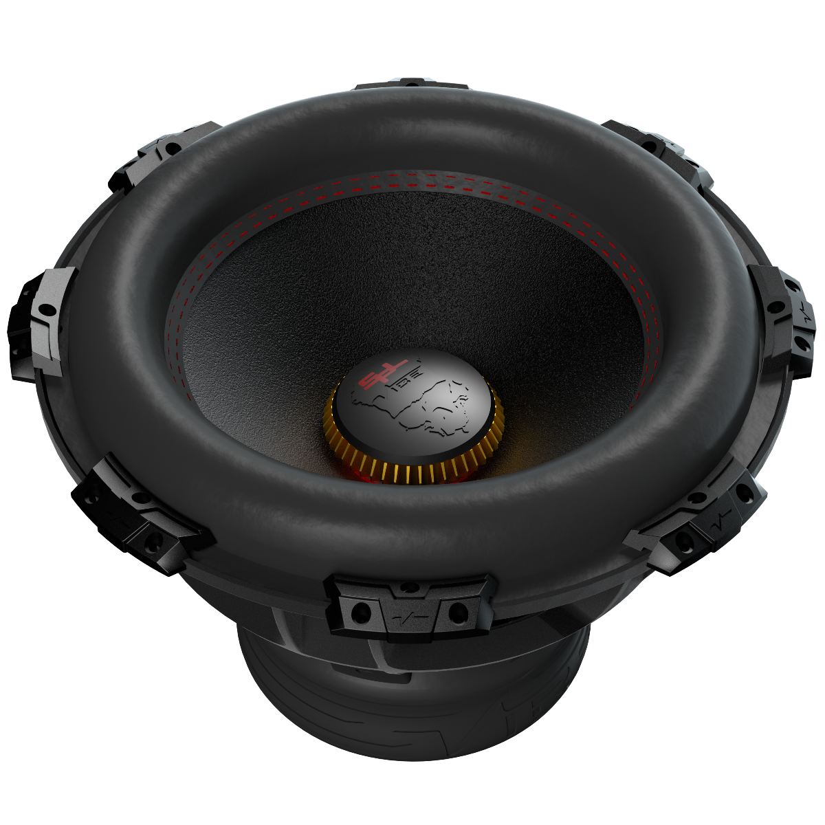 Vibe Blackdeath BD15D1SPL-V4 15 inch 9000W Dual 1ohm  Voice Coil SPL Subwoofer