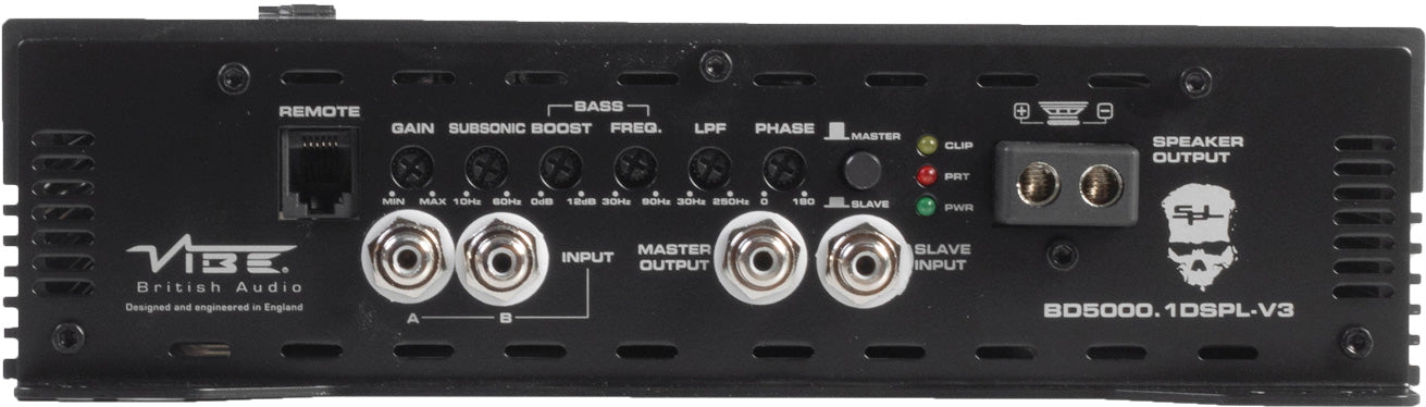 VIBE BlackDeath BD5000.1DSPL-V3 11000 watts Competition Monoblock Car Amplifier