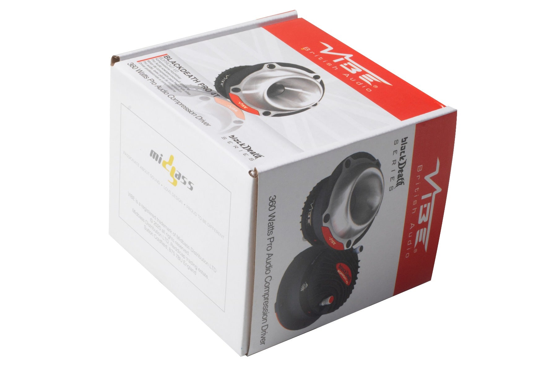 Vibe BlackDeath Pro 4 BDPRO4T-V0 4" 10cm 300 Watts 1 Way Compression Horn Driver