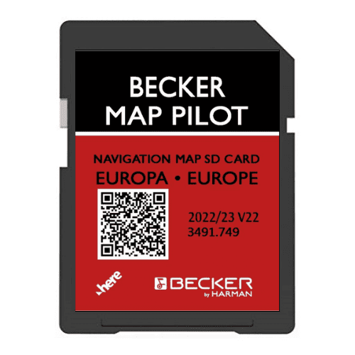 MERCEDES BECKER MAP PILOT V22 UK & EUROPE 2023