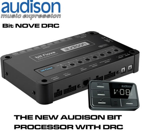 Audison BIT NOVE DRC THE NEW AUDISON BIT PROCESSOR