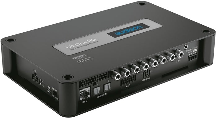 Audison Bit One HD Signal Interface Processor with DRC-MP Digital Remote Control Multimedia Play