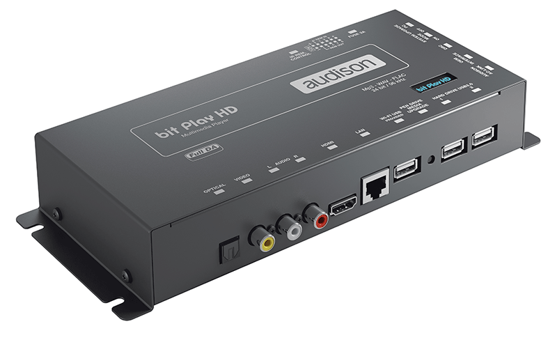 Audison Bit Play HD In Car Multimedia Server HD Wi-fi Conectivity