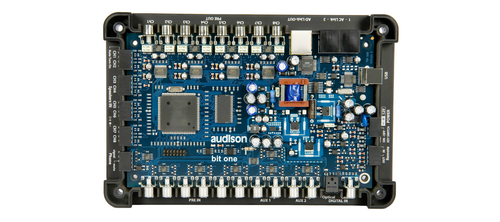 Audison Bit One HD Signal Interface Processor with DRC-MP Digital Remote Control Multimedia Play
