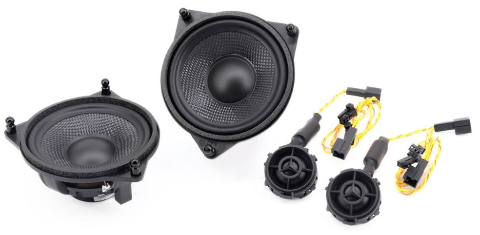 Mercedes Benz/Tesla 3 100 mm (4 inch) 2-Way component speakers (PAIR) BLAM RELAX 100MNS