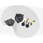 Mercedes Benz/Tesla 3 100 mm (4 inch) 2-Way component speakers (PAIR) BLAM RELAX 100MNS