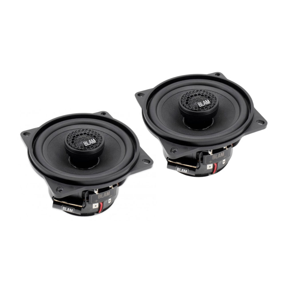 BLAM RELAX 100RFC 100mm 4 inch Hi-efficiency 2ohm, 2-Way Coaxial car audio speakers (PAIR) BL-100RFC