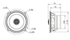 BLAM 130RC 13cm Relax Hi-efficiency Coax 2ohm Speakers Pair