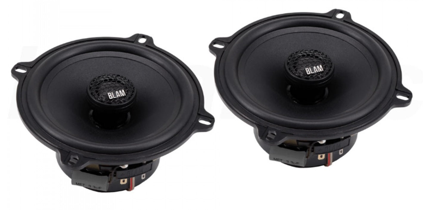 BLAM Relax 130RFC 130mm (5.25inch) Hi-efficiency 2ohm, 2-Way Coaxial speakers (PAIR) BL-130RFC