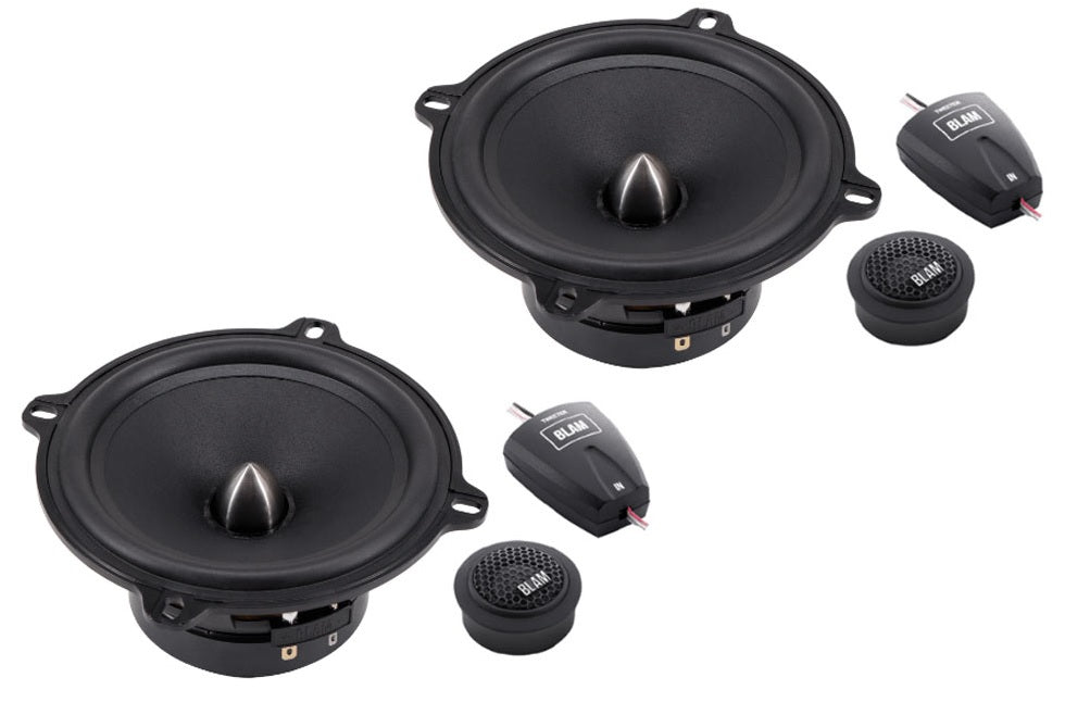 BLAM RELAX 130RFS 130mm (5.25inch) Hi-efficiency 2ohm, 2-Way Component car  speakers (PAIR)