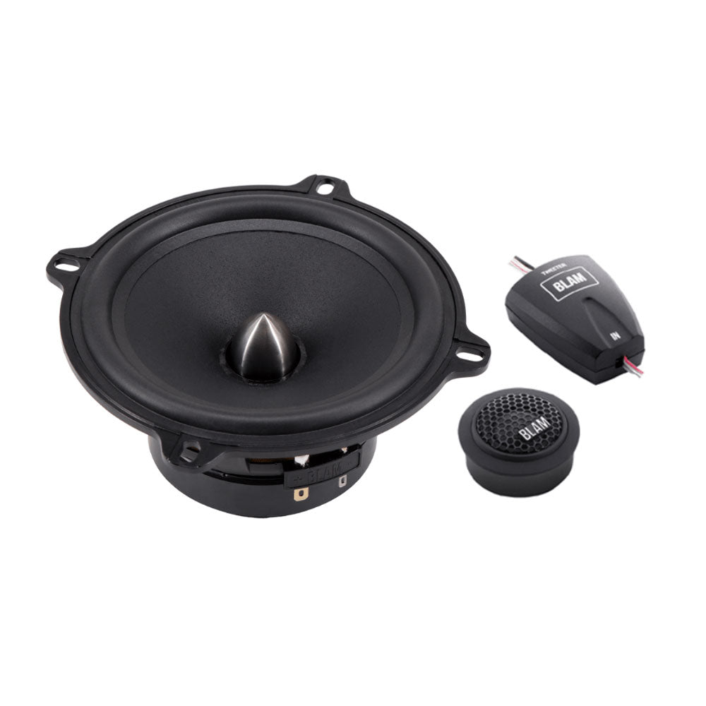 BLAM RELAX 130RFS 130mm (5.25inch) Hi-efficiency 2ohm, 2-Way Component car  speakers (PAIR)