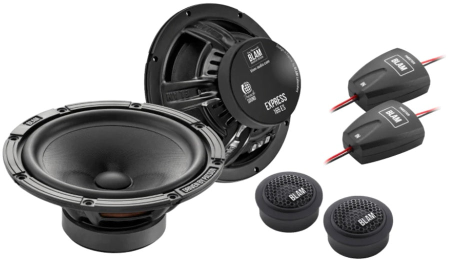 BLAM BL165ES 165mm (6.5") EXPRESS 2-Way component speakers (PAIR)