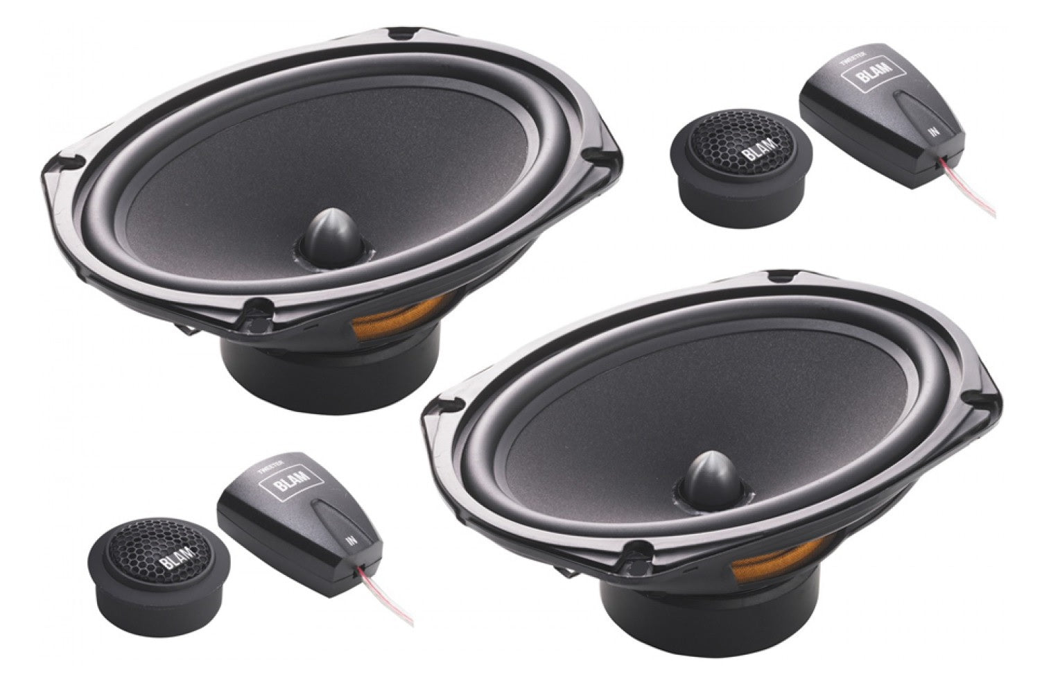 BLAM BL-690RS 6 x 9" premium high-end 2 way Component Speakers