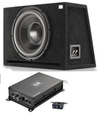 BLAM RELAX BP30 audio package 12 inch 500w subwoofer with enclosure and RA 251 1-Channel amplifier) BL-BP30
