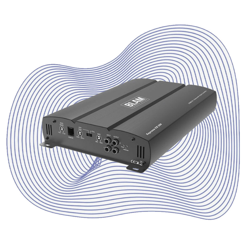 BLAM EXPRESS EX320 1-Channel (Monoblock) Class D amplifier 320 watts RMS (SPECIAL ORDER PRODUCT) BL-EX320