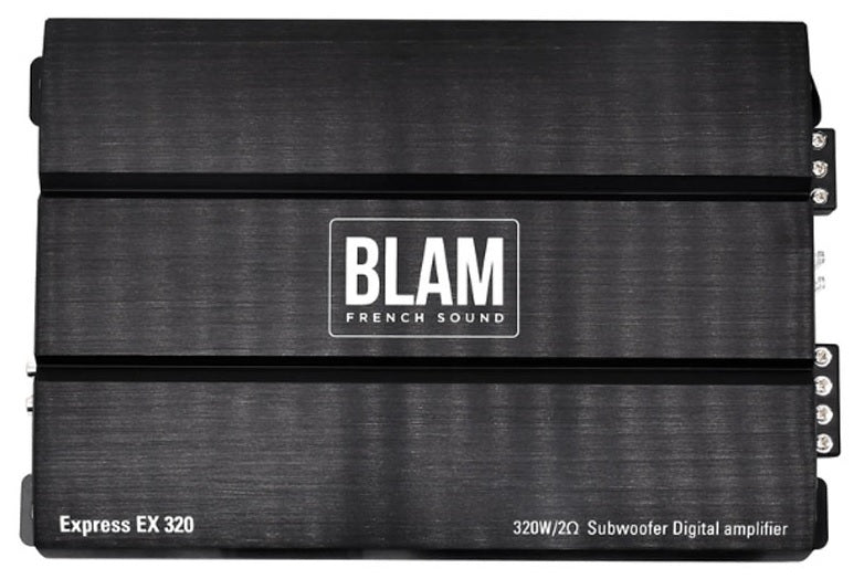 BLAM EXPRESS EX320 1-Channel (Monoblock) Class D amplifier 320 watts RMS (SPECIAL ORDER PRODUCT) BL-EX320