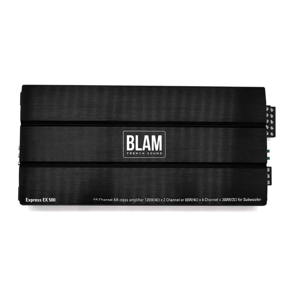 BLAM EXPRESS EX500 5-Channel AB-Class amplifier 400 watts RMS (OEM Compatible) BL-EX500