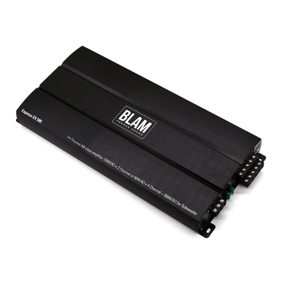 BLAM EXPRESS EX500 5-Channel AB-Class amplifier 400 watts RMS (OEM Compatible) BL-EX500