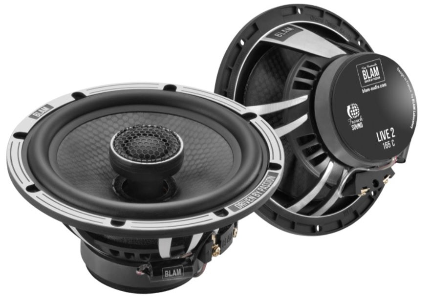 BLAM BL-L165-C LIVE 2 ACOUSTIC 165mm (6.5 inch) High fidelity 140W coaxial speakers (PAIR)
