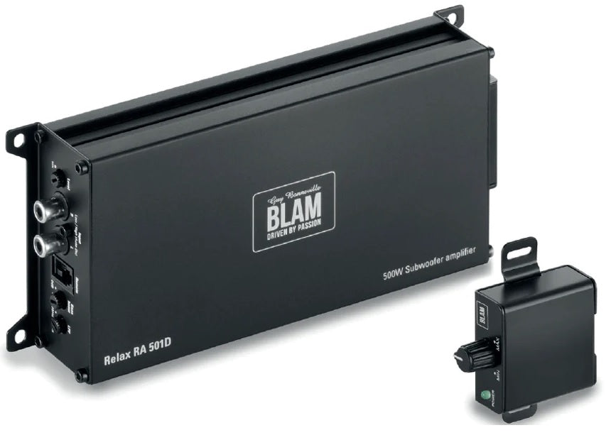 BLAM RA501D Ultra-compact D Class 1 x 500W Monoblock amplifier (OEM Compatible)