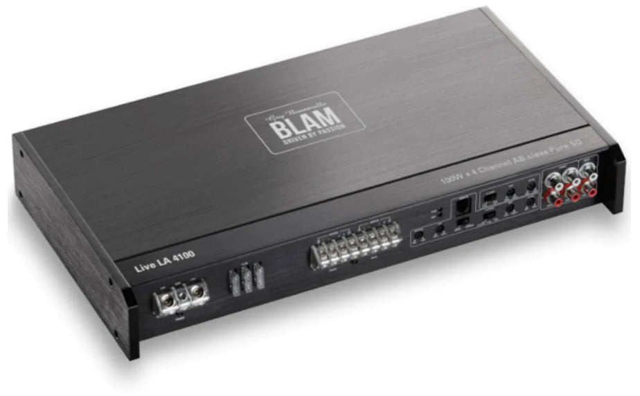 BLAM LIVE LA4100 4x100W Class AB pure SQ amplifier
