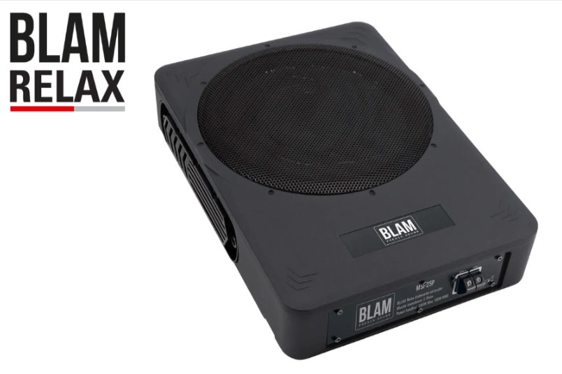 BLAM RELAX MSP 25P extra-slim Passive under-seat subwoofer
