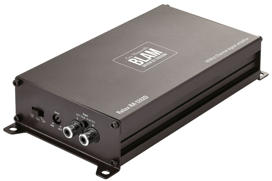 BLAM RA1202D Ultra-compact D Class 2 X 80W amplifier