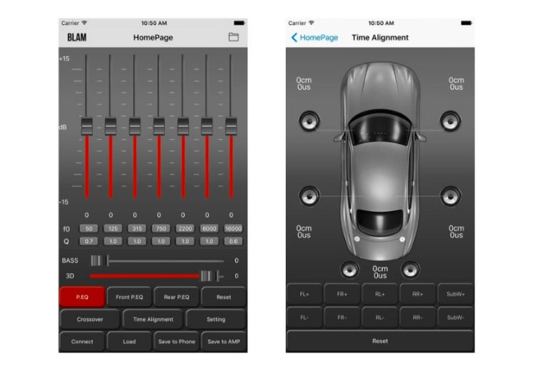 BLAM RELAX RA 704 DSP PRO 4-Channel amplifier with built-in DSP (Smartphone App-operated) BL-RA704-DSP