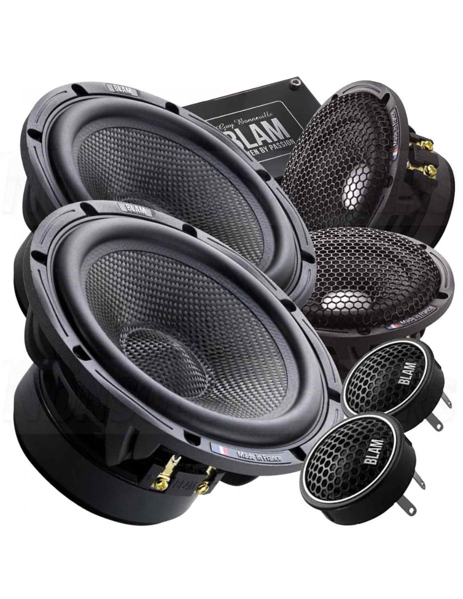 BLAM S 165.300 SIGNATURE High Power 165mm (6.5 inch) 250W 3-way component speaker system