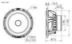 BLAM 165.85 SIGNATURE High Fidelity 165mm (6.5 inch) 200W 2-way component speaker system BL-S165.85
