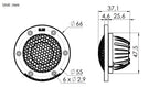 BLAM 165.85 SIGNATURE High Fidelity 165mm (6.5 inch) 200W 2-way component speaker system BL-S165.85