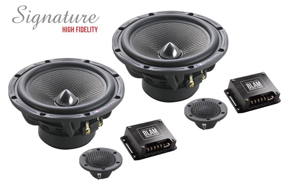 BLAM 165.85 SIGNATURE High Fidelity 165mm (6.5 inch) 200W 2-way component speaker system BL-S165.85