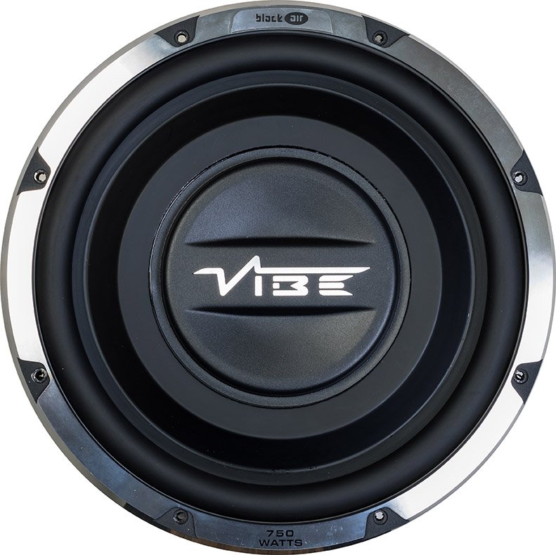 Vibe BLACKAIR12S-V6  Black Air Slimline 12 inch Subwoofer 750 watts