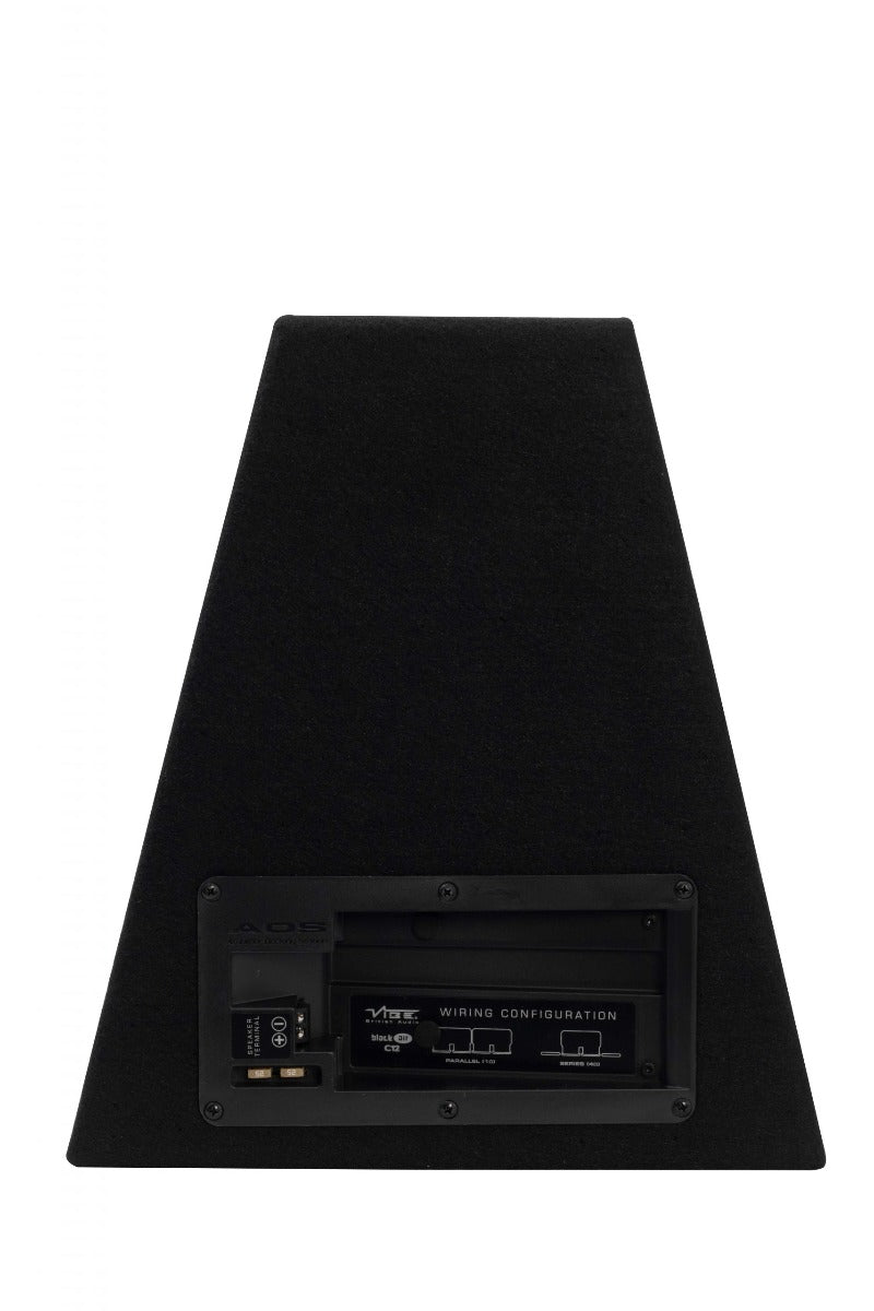 Vibe BLACKAIRC12-V2 Black Air Slimline 12 inch 1500w Passive Radiator Subwoofer Enclosure
