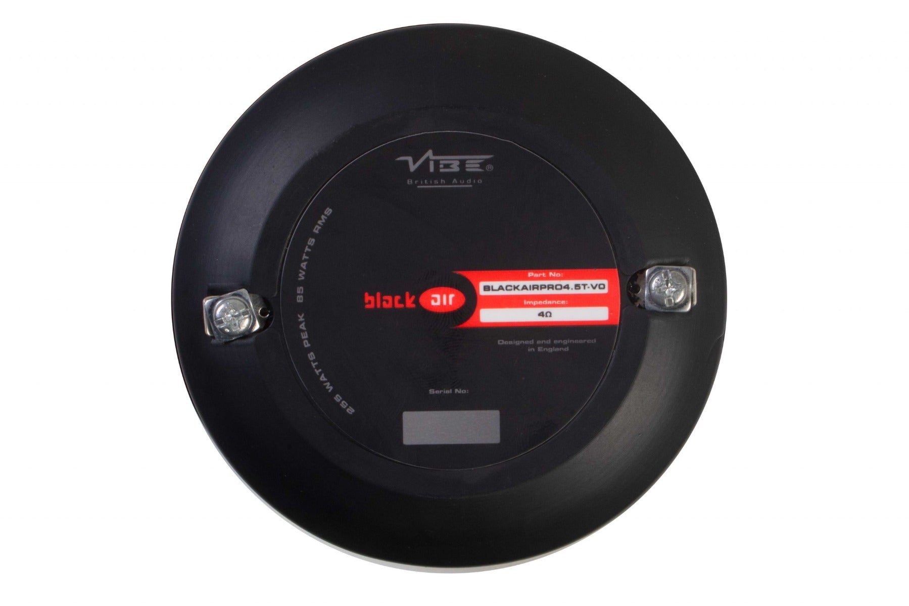 Vibe BLACKAIRPRO4.5T-V0 Pro Audio 4.5 inch 225W Horn Bullet Car Tweeter Single