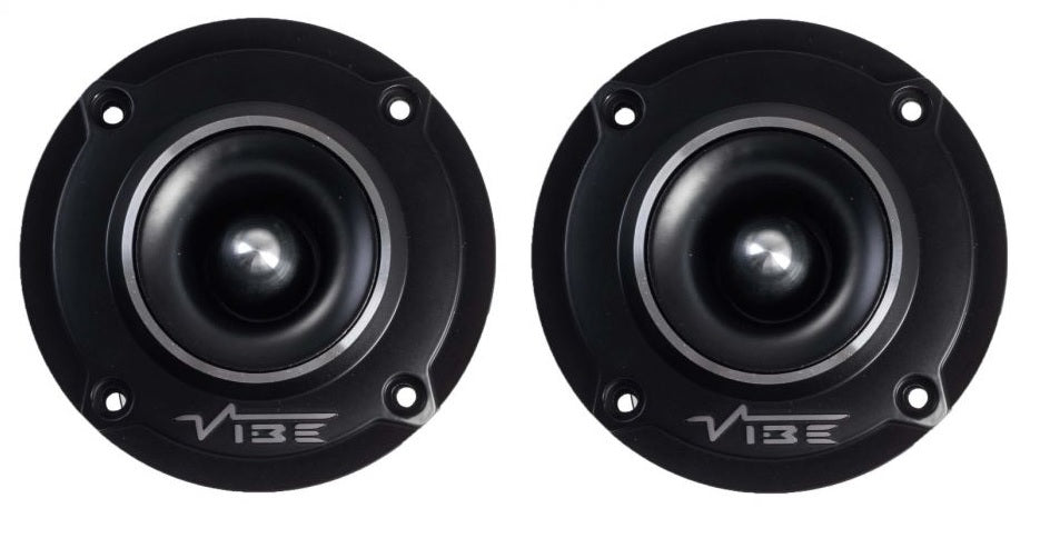 Vibe BLACKAIRPRO4T-V3 Pro Audio 4 inch 225W Horn Bullet Car Tweeters Pair