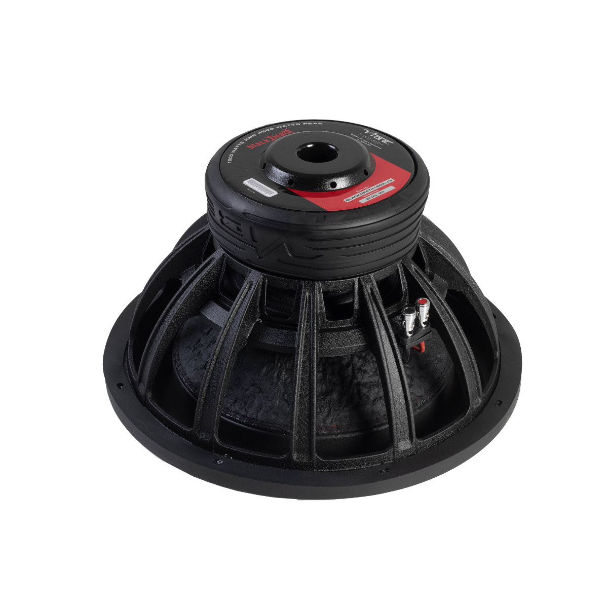 Vibe BLACKDEATH15D4-V3 - 15" Street Bass Car Subwoofer Dual 4Ohm 4800W