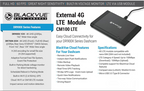 BlackVue CM100LTE  4G LTE Module connects via the USB accesses the Cloud
